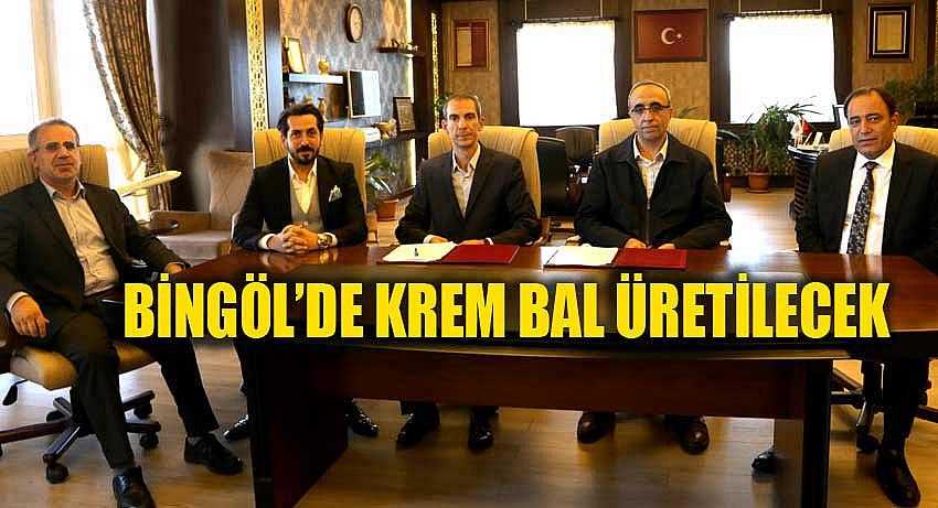 BİNGÖL’DE KREM BAL ÜRETİLECEK