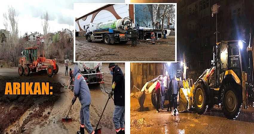 HASAR TESPİT ÇALIŞMALARI SÜRÜYOR