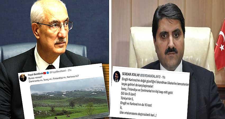 BERDİBEK’İN  PAYLAŞIMINA, ATALAY’DAN CEVAB