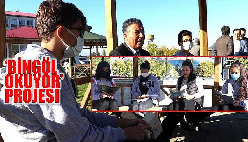 ‘BİNGÖL OKUYOR’ PROJESİ BAŞLADI