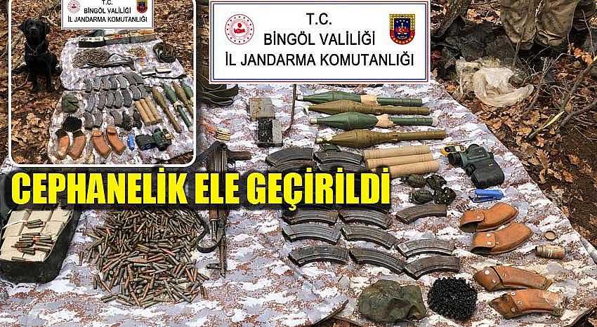 GENÇ’TE CEPHANELİK ELE GEÇİRİLDİ