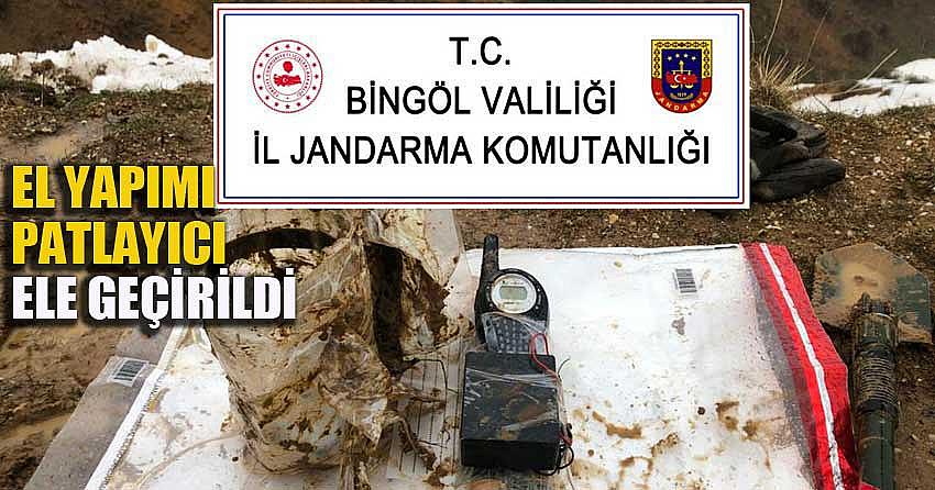 EL YAPIMI PATLAYICI ELE GEÇİRİLDİ