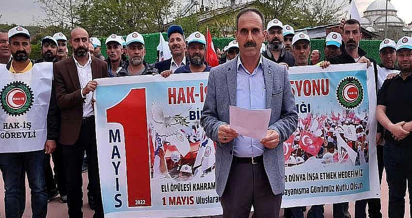 HAK-İŞ 1 MAYIS’I KUTLADI