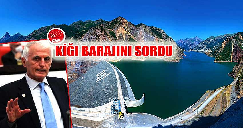 ESKİŞEHİR MİLLETVEKİLİ KİĞI BARAJINI SORDU