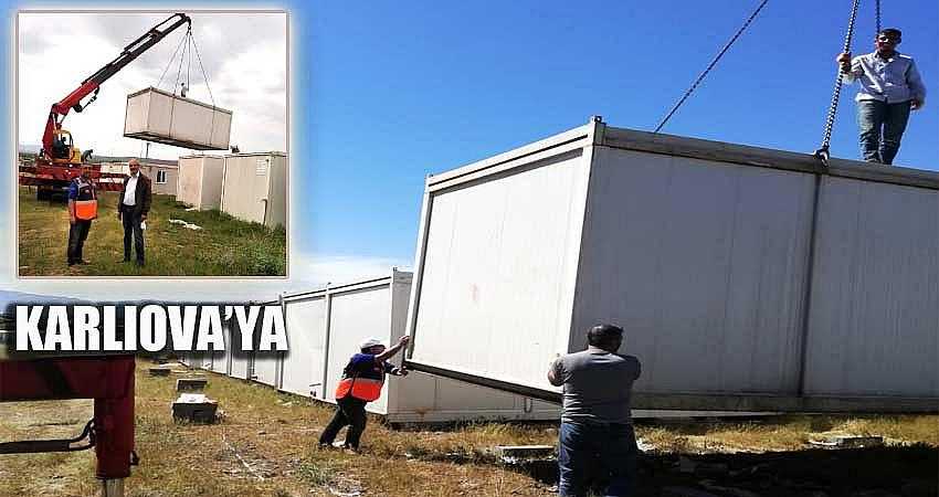 KONTEYNIRLAR GELDİ