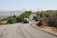 Köy Yollarına Asfalt Çalışması