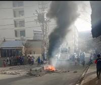 Yeni Mahalle'de Su Eylemi 