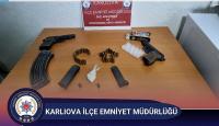 Metamfetamin ile Silah Ele Geçirildi