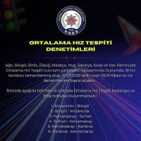 Sürücüler Dikkat! Bingöl'de Aktif Edildi