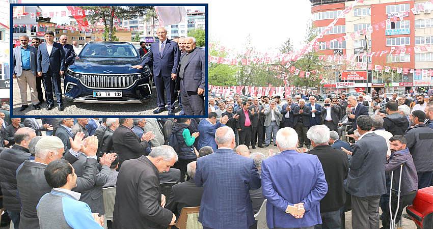 TOGG BİNGÖL’DE TANITILDI