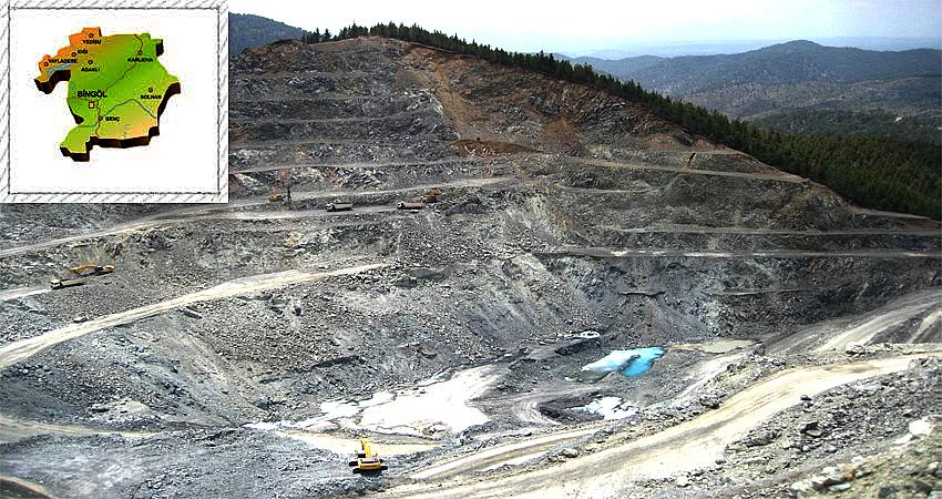 BİNGÖL’DE 113 MADEN SAHASI BULUNUYOR