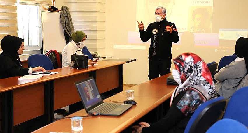 KADINLARA UYUŞTURUCU EĞİTİMİ VERİLDİ