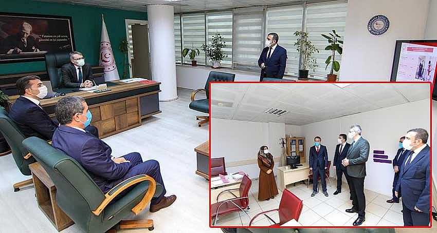 VALİ EKİNCİ’DEN KURUM ZİYARETLERİ