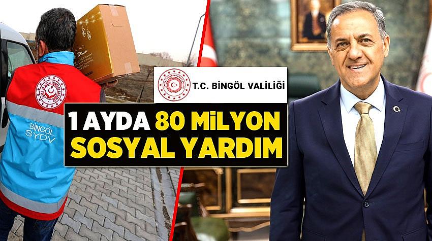 1 Ayda 80 Milyon Sosyal Yardım